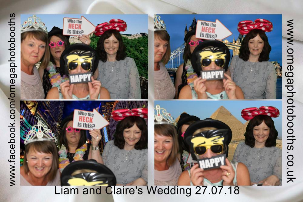 Liam & Claire's Wedding | View more photos from the event at gallery.omegaphotobooths.co.uk/u/Omega-Photobooths/Liam-Claires-Wedding
